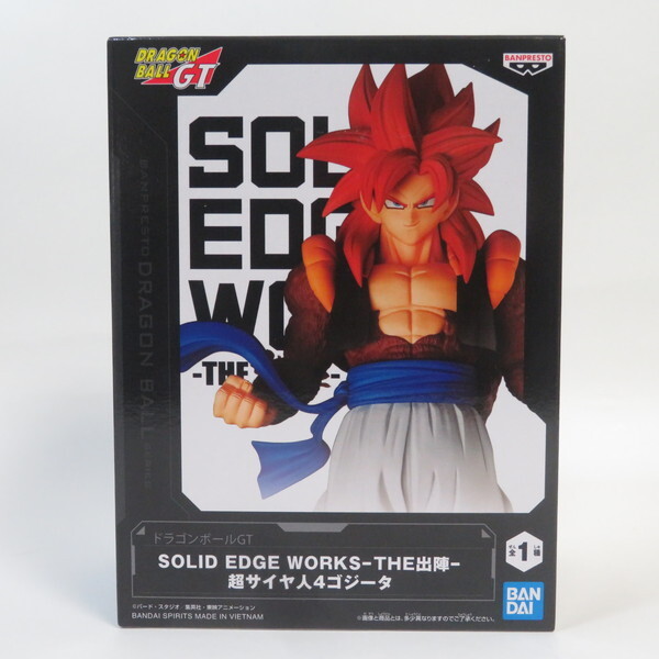 中古 未開封品 SOLID EDGE WORKS-THE出陣- ドラゴンボールGT サイヤ人4ゴジータ BANDAI NAMCO/バンダイナムコ フィギュア拍卖