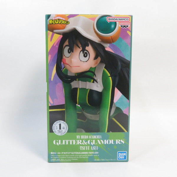 中古 未開封品 GLITTER&GLAMOURS 僕のヒーローアカデミア 蛙吹梅雨 BANDAI NAMCO/バンダイナムコ フィギュア拍卖