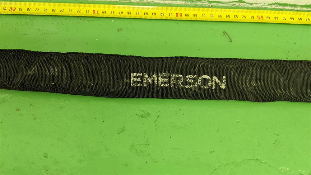 中古チェーンロック ■BA7601EMERSON( エマーソン)1200mm チェーン太さ10mm キー3個(ディンプルタイプ)拍卖