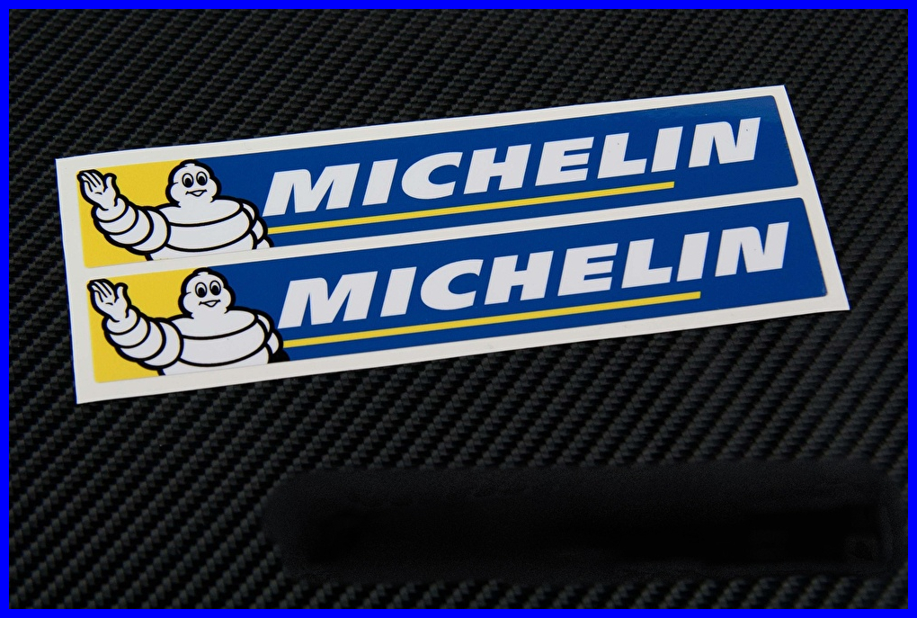MICHELIN ミシュランステッカー ビバンダム 2枚 S197拍卖