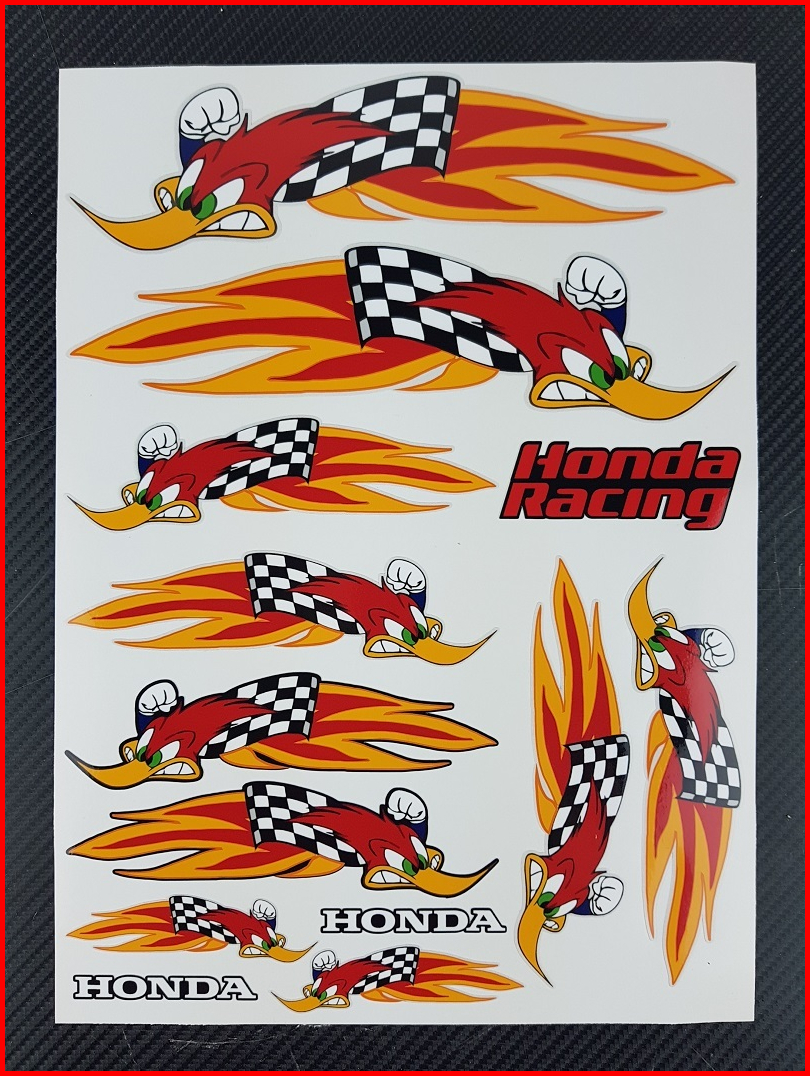 HONDA Woodpecker ウッドペッカー ステッカー CBR600RR CBR1000RR S205拍卖