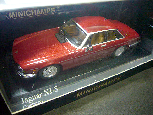 ◆1/43 ミニチャンプス 130420 ジャガー XJ-S クーペ 1980 レッドメタリック◆拍卖