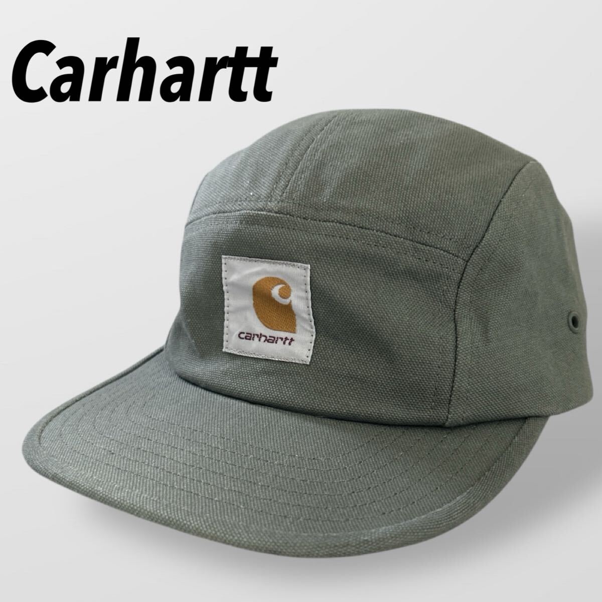Carhartt WIP カーハート メンズ バックレーキャップ I016607 帽子 F ロゴ グレー系 (J040)★拍卖