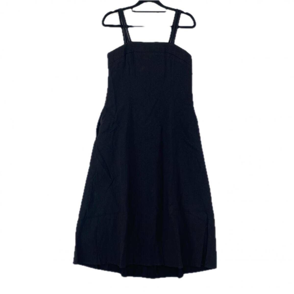 組曲 クミキョク リブ キャミソール ワンピース size2/ブラック拍卖