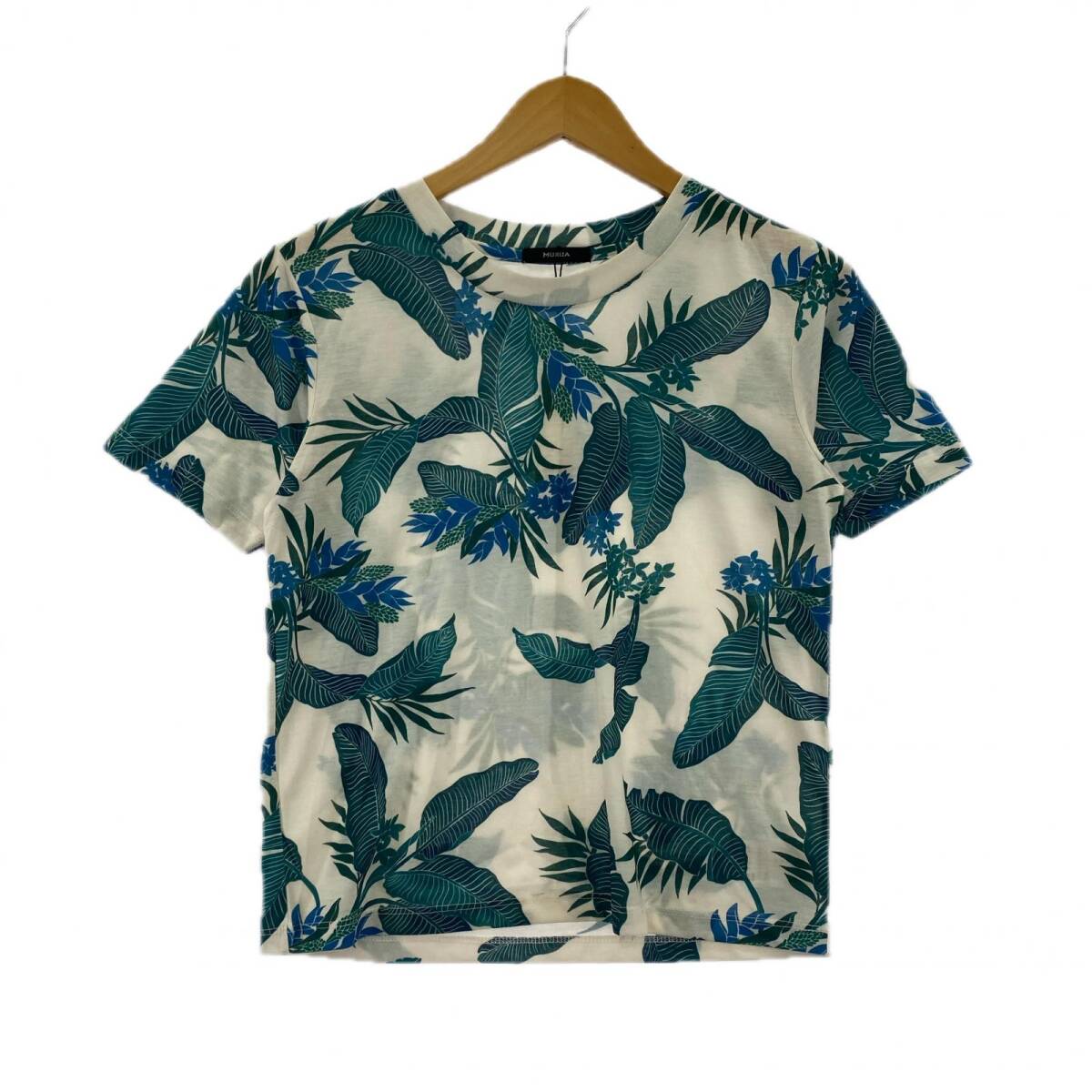 美品 MURUA ムルーア タグ付き カットソー size F/グリーン ゆうパケットOK拍卖