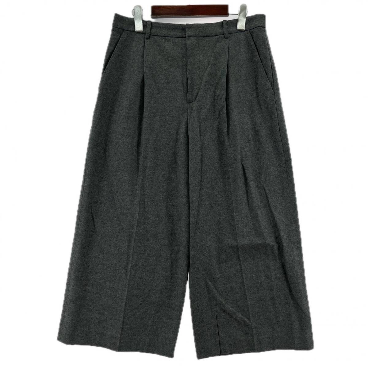 UNTITLED アンタイトル ワイド パンツ size42/グレー拍卖