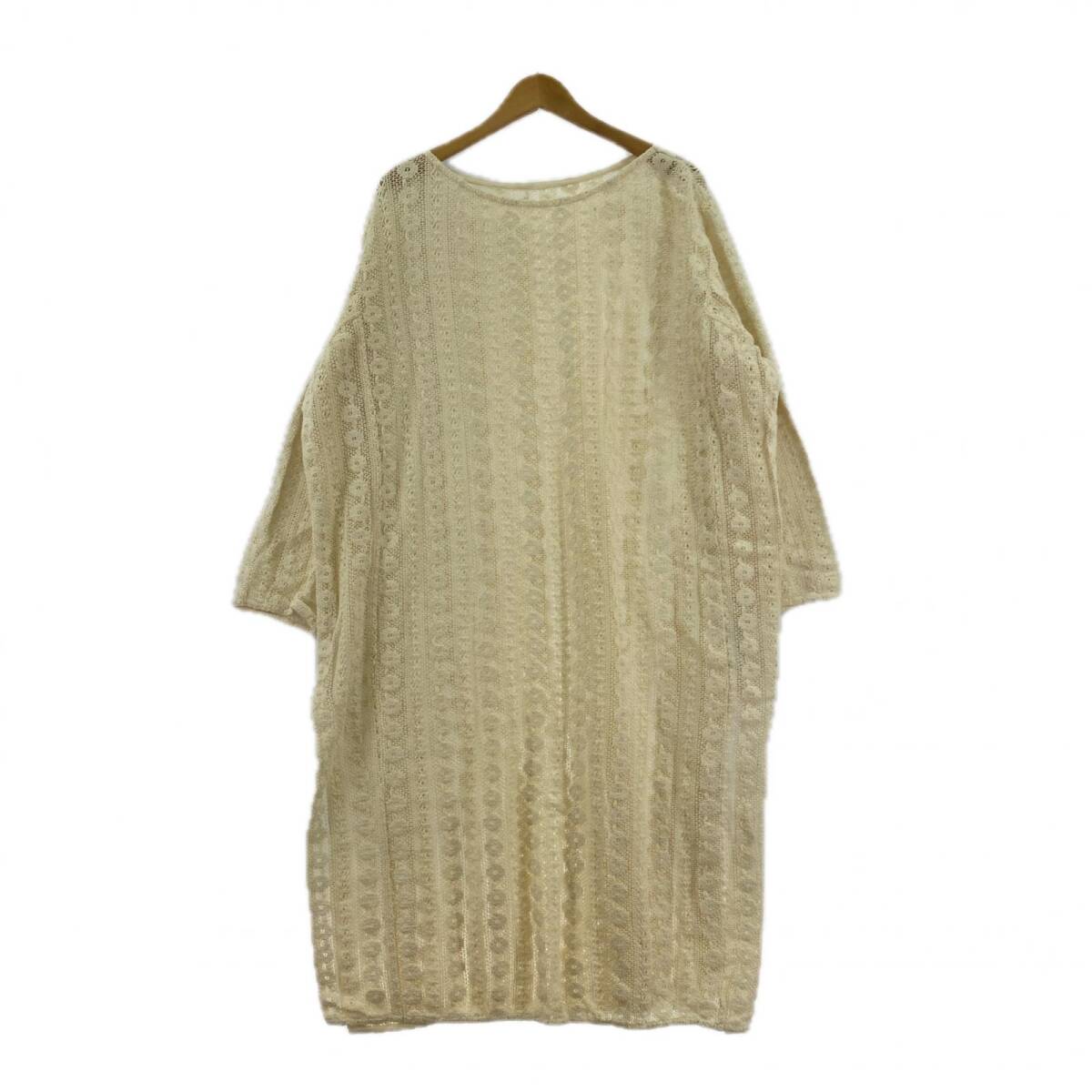 Freada フリーダ 透かし編み ニット ワンピース sizeFREE/クリーム拍卖