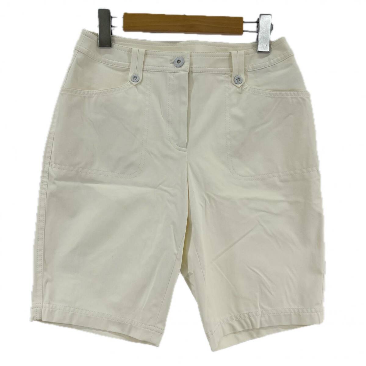 adabat アダバット ショート パンツ size38/オフホワイト ゆうパケットOK拍卖