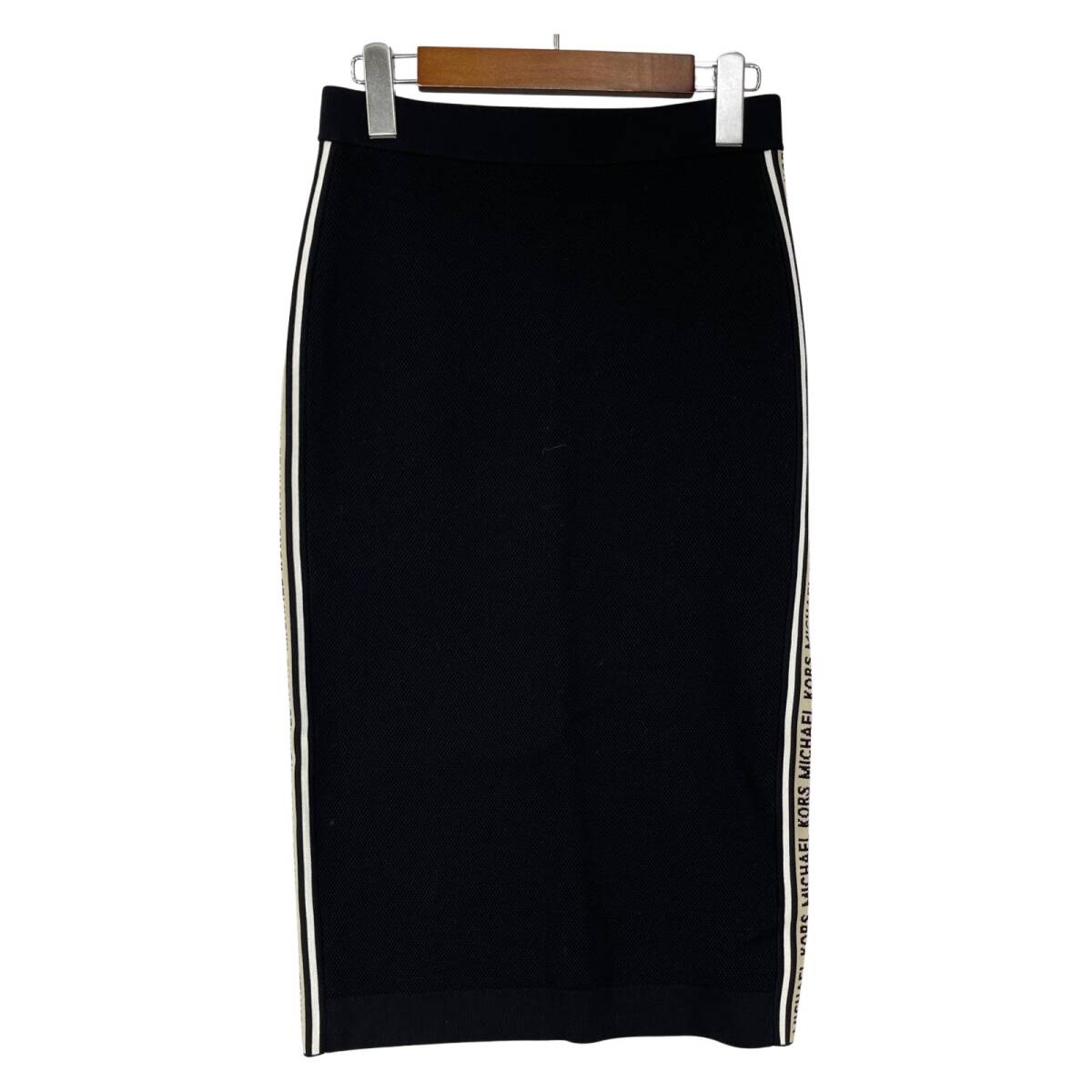 Michael Kors マイケルコース ニット タイト スカート sizeS/ブラック ゆうパケットOK拍卖