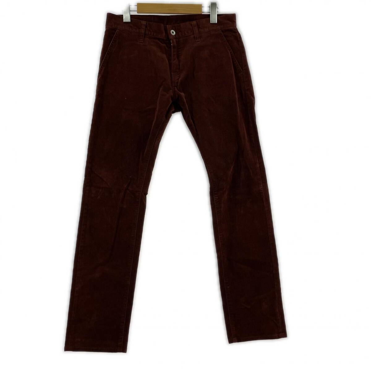 ROUGH and RUGGED ラフアンドラゲッド コーデュロイ パンツ size2/エンジ拍卖