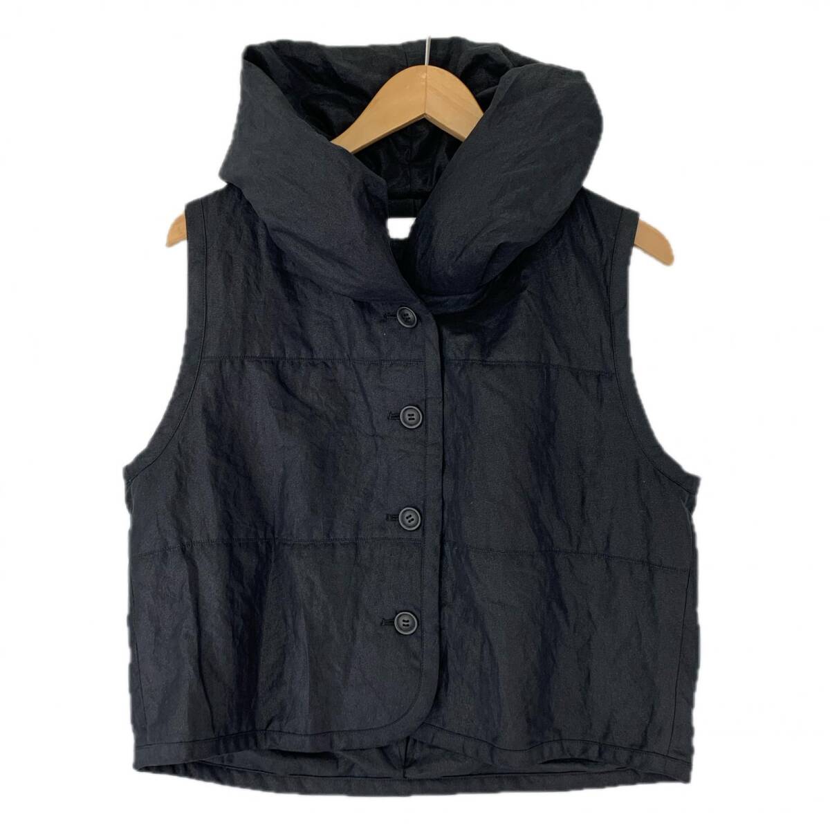 KEIKO KISHI ケイコキシ 中綿 ベスト size2/ブラック拍卖