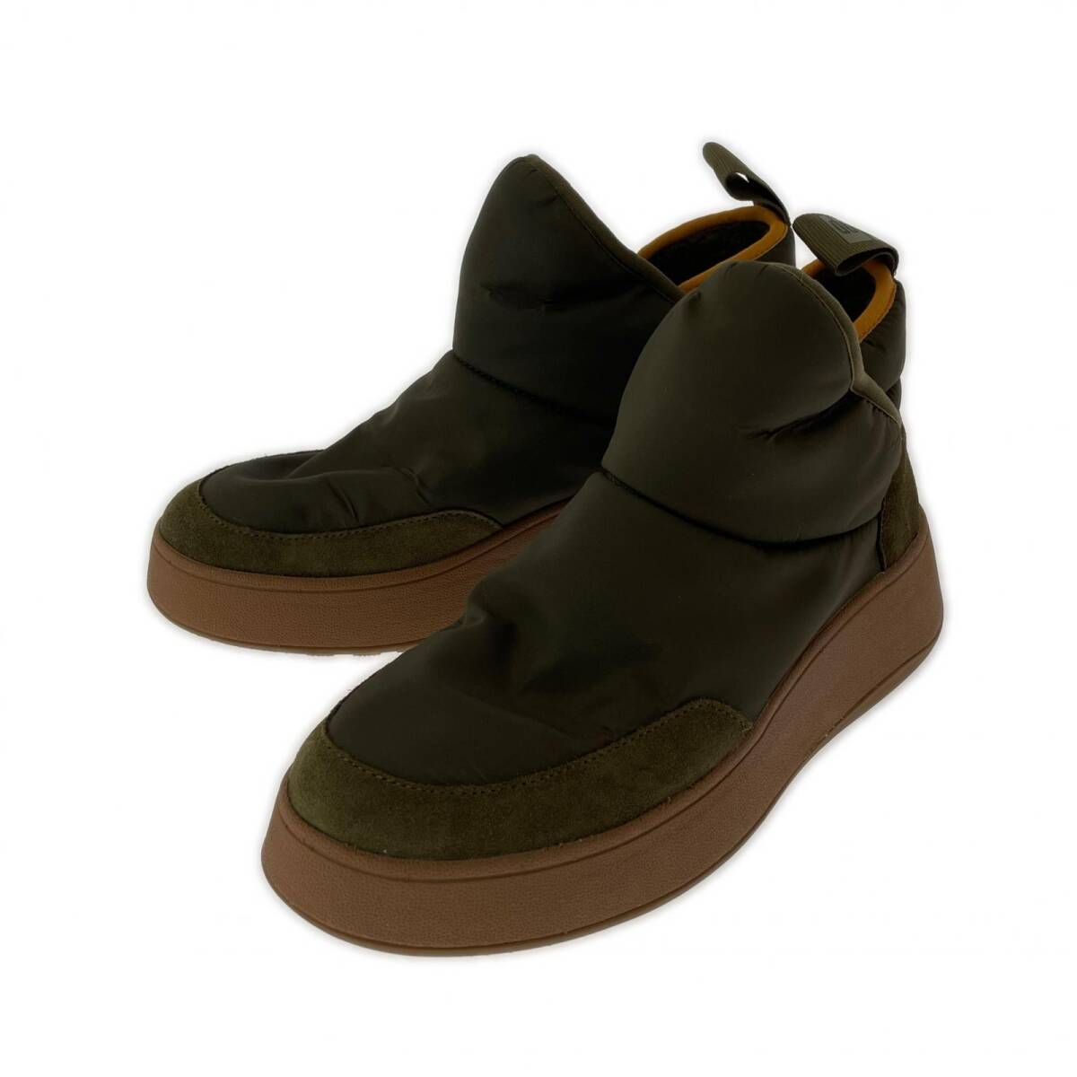 fitflop フィットフロップ ボア ブーツ size23.3CM/カーキ拍卖