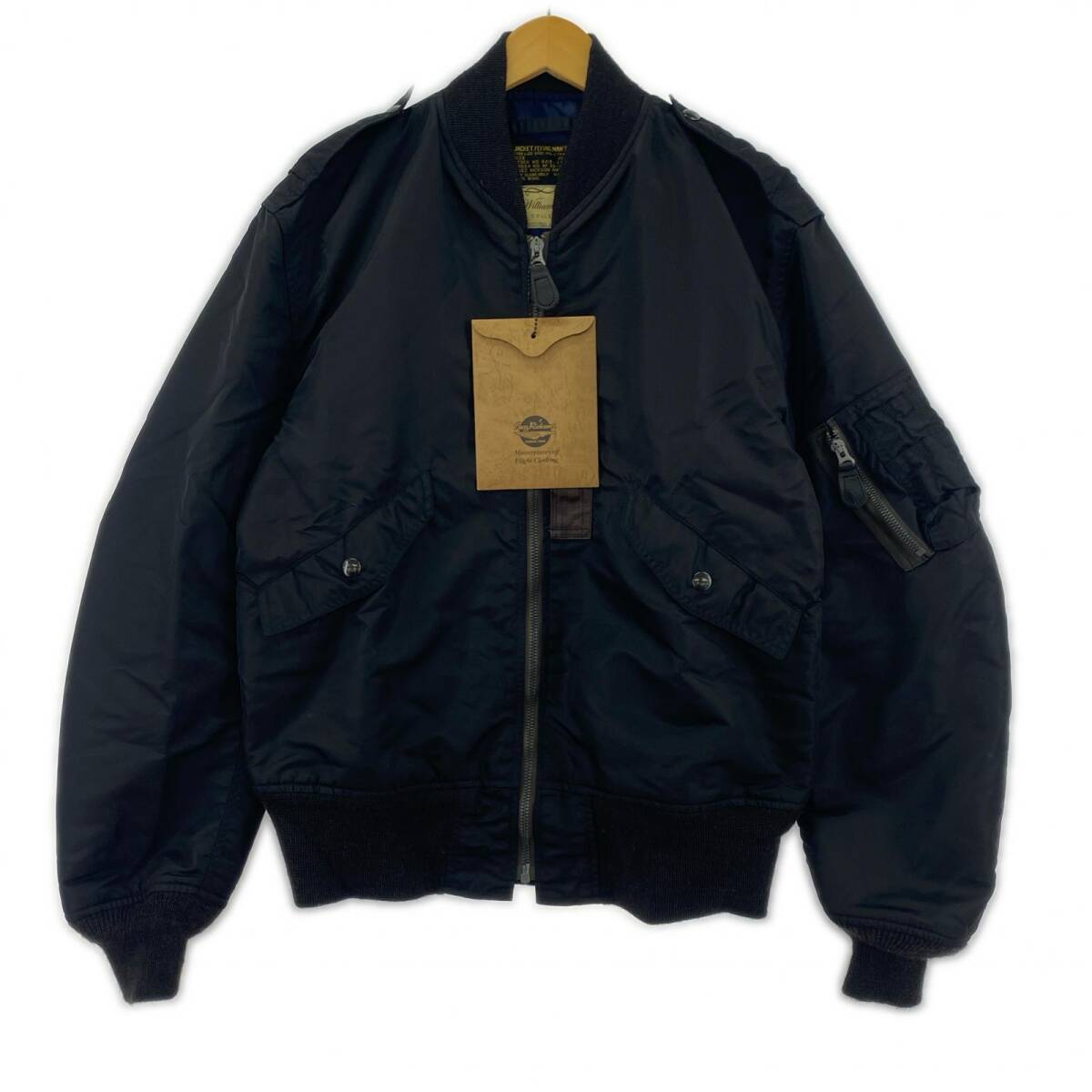 Buzz Rickson's バズリクソンズ BR13127 L-2B フライト ジャケット size40 REGULAR/ブラック拍卖