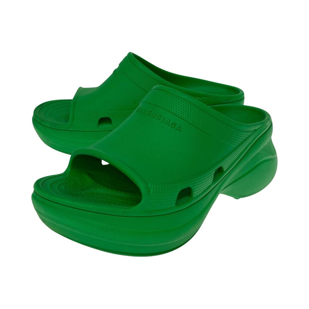 BALENCIAGAバレンシアガ サンダル size43/グリーン拍卖