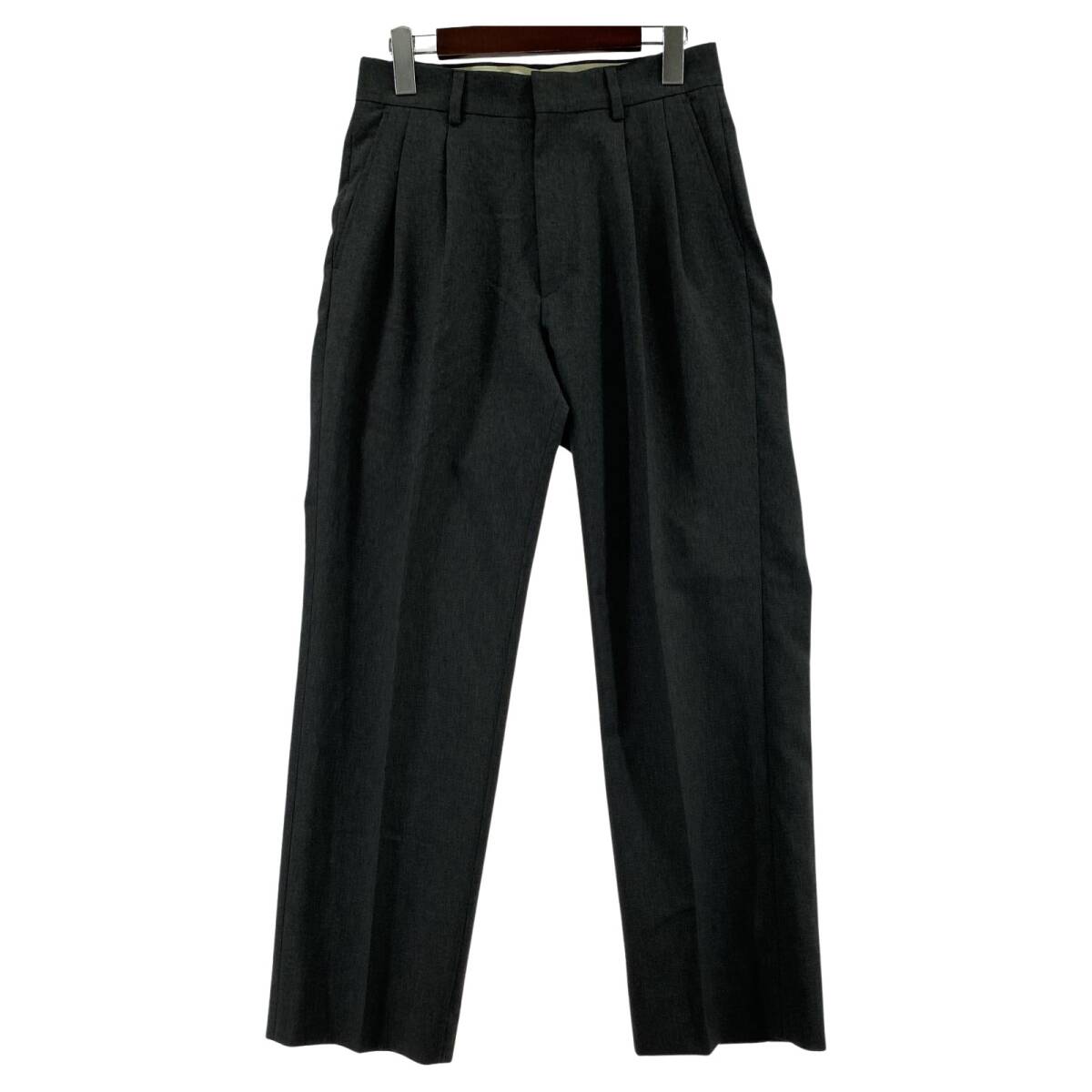 THE SHINZONE ザ シンゾーン タック テーパード パンツ sizePO/グレー拍卖