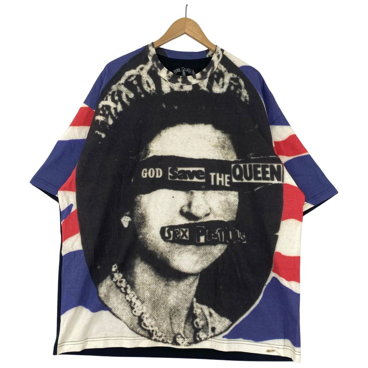 美品 MASTER MIND ×SEX PISTOLS 半袖Tシャツ sizeMD/ブラック系 ゆうパケットOK拍卖