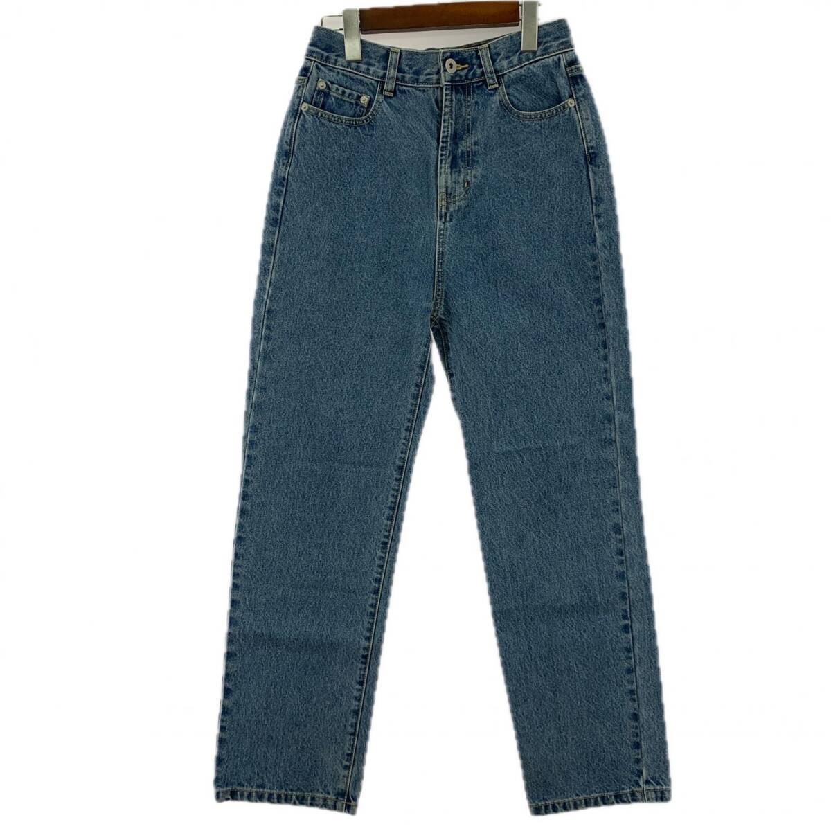 Heather ヘザー ストレート デニムパンツ sizeM/ブルー拍卖