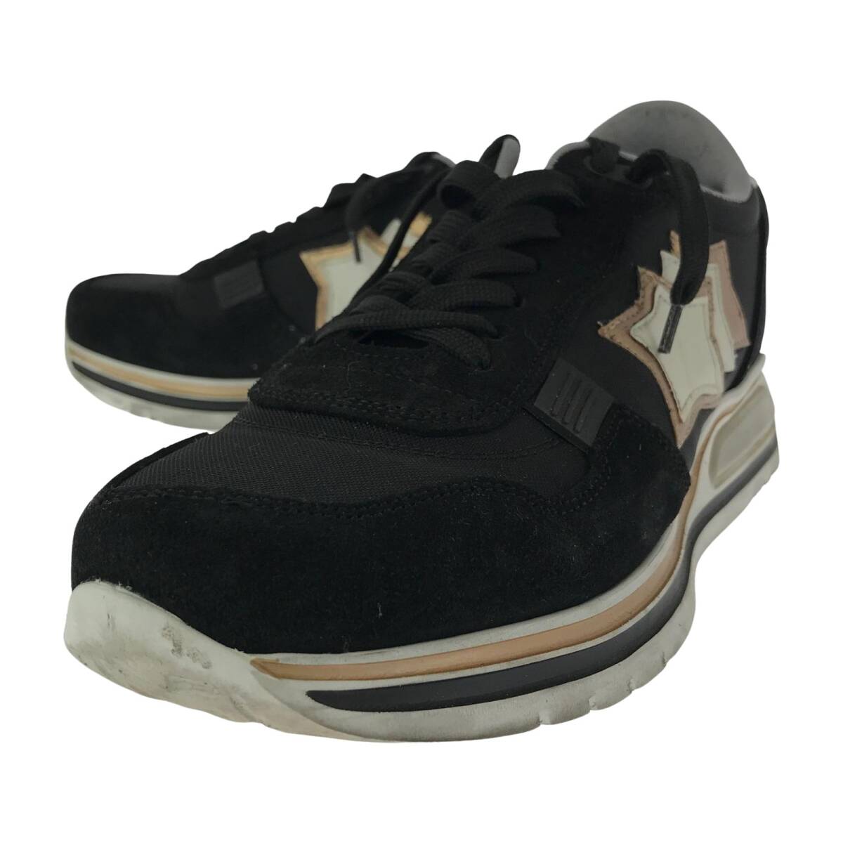 Atlantic STARSアトランティックスターズ ローカット スニーカー size表記なし/ブラック拍卖