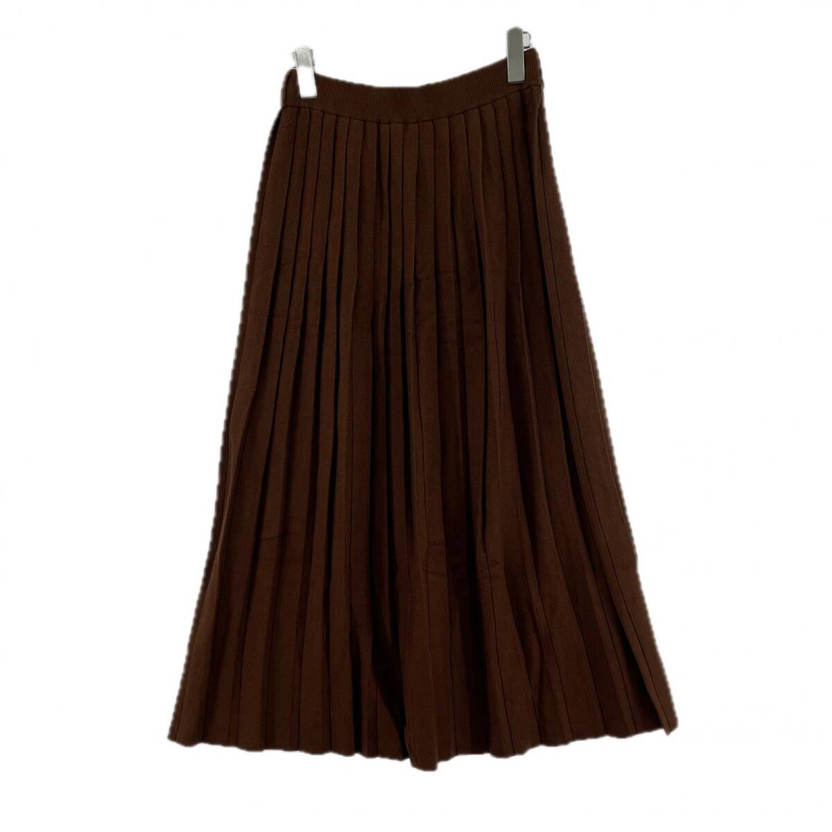 BEAMS HEART ビームスハート プリーツ スカート sizeM/ブラウン拍卖