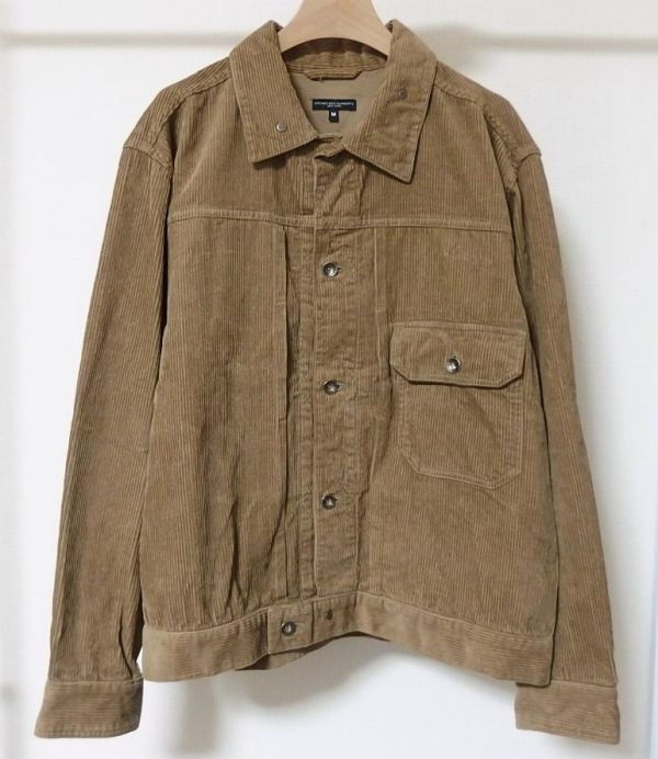 20AW Engineered Garments エンジニアードガーメンツ Trucker Jacket 8W Corduroy トラッカー ジャケット GジャンM コーデュロイ拍卖