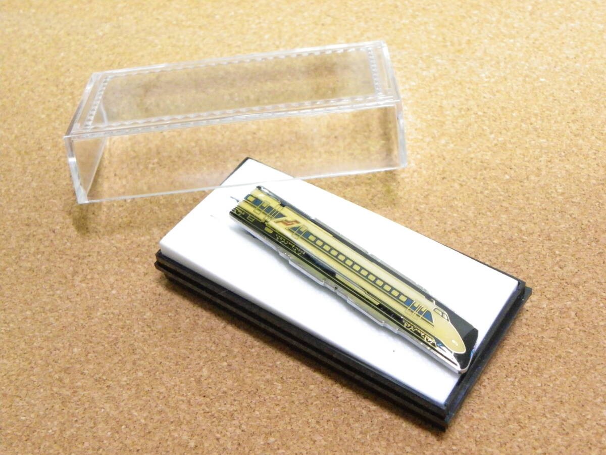 国鉄 日本国有鉄道 / 100系新幹線電車 ネクタイピン 完成記念 ケースあり / タイピン 鉄道グッズ 電鉄 列車 特急 特別急行 JNR拍卖