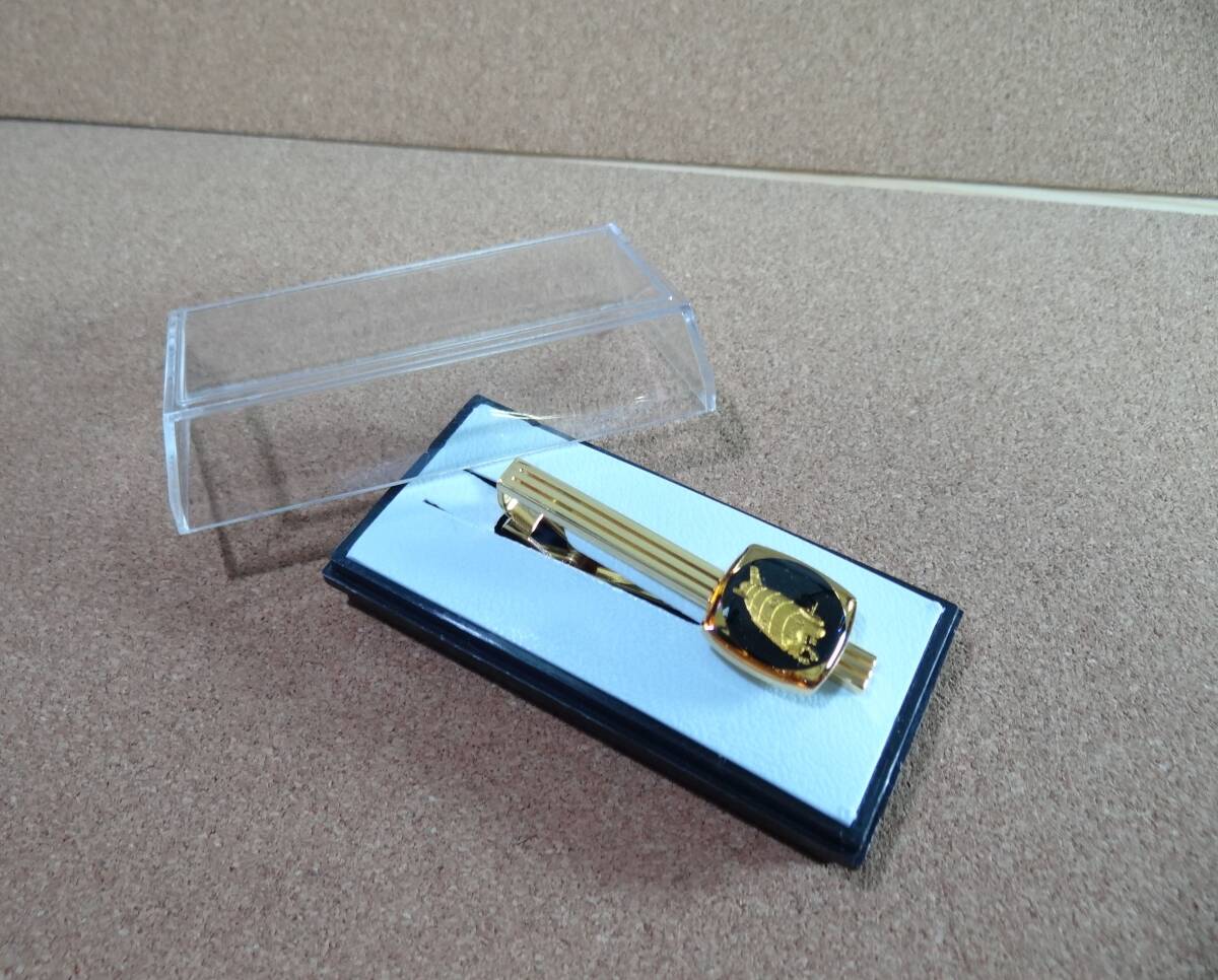 海洋研究開発機構 / 大深度有人潜水調査船 潜水艦 しんかい6500 ネクタイピン 純銀 / タイピン 船舶 submarine サブマリン拍卖