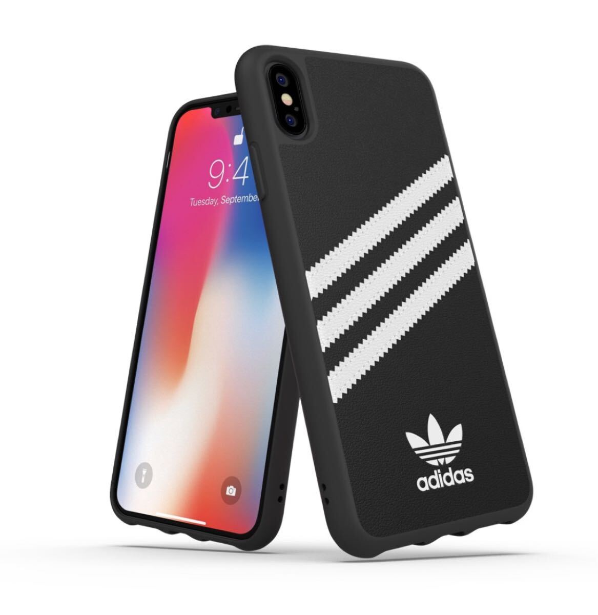 Originals Moulded Case SAMBA 32807 Black/White adidas (携帯電話アクセサリ) adidas iPhone XS Max アディダス 未使用品拍卖