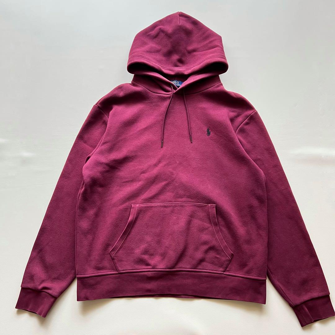 現行・希少カラー ポロラルフローレン パーカー ポニー刺繍 ボルドー Lサイズ拍卖