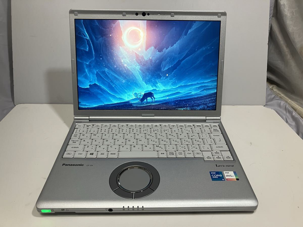 【累積580H:最速SSDPCIe 4.0 x4】Panasonic Let's note SV1 CF-SV1/i5-1145G7 /フルHD /WEBカメラ /M.2SSD 1TB /16GB / Win11Pro@拍卖
