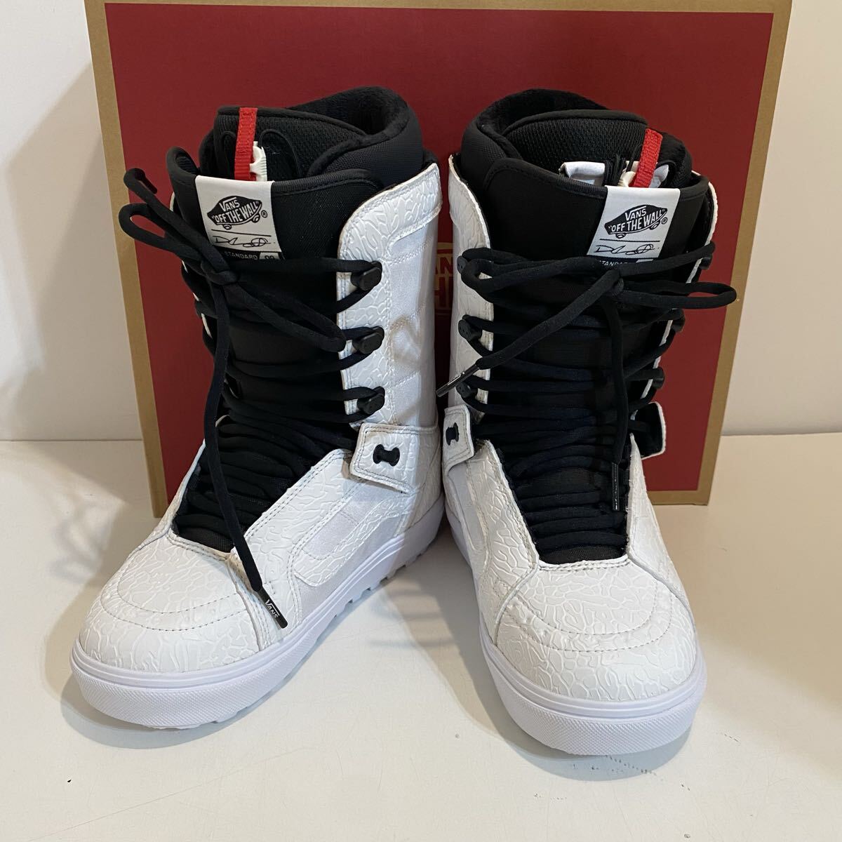 25-26 正規新品 VANS メンズ スノーボード ブーツ 26.0 HI-STANDARD OG MENS DILLON OJO WHITE バンズ ハイスタンダード ホワイト ディロン拍卖