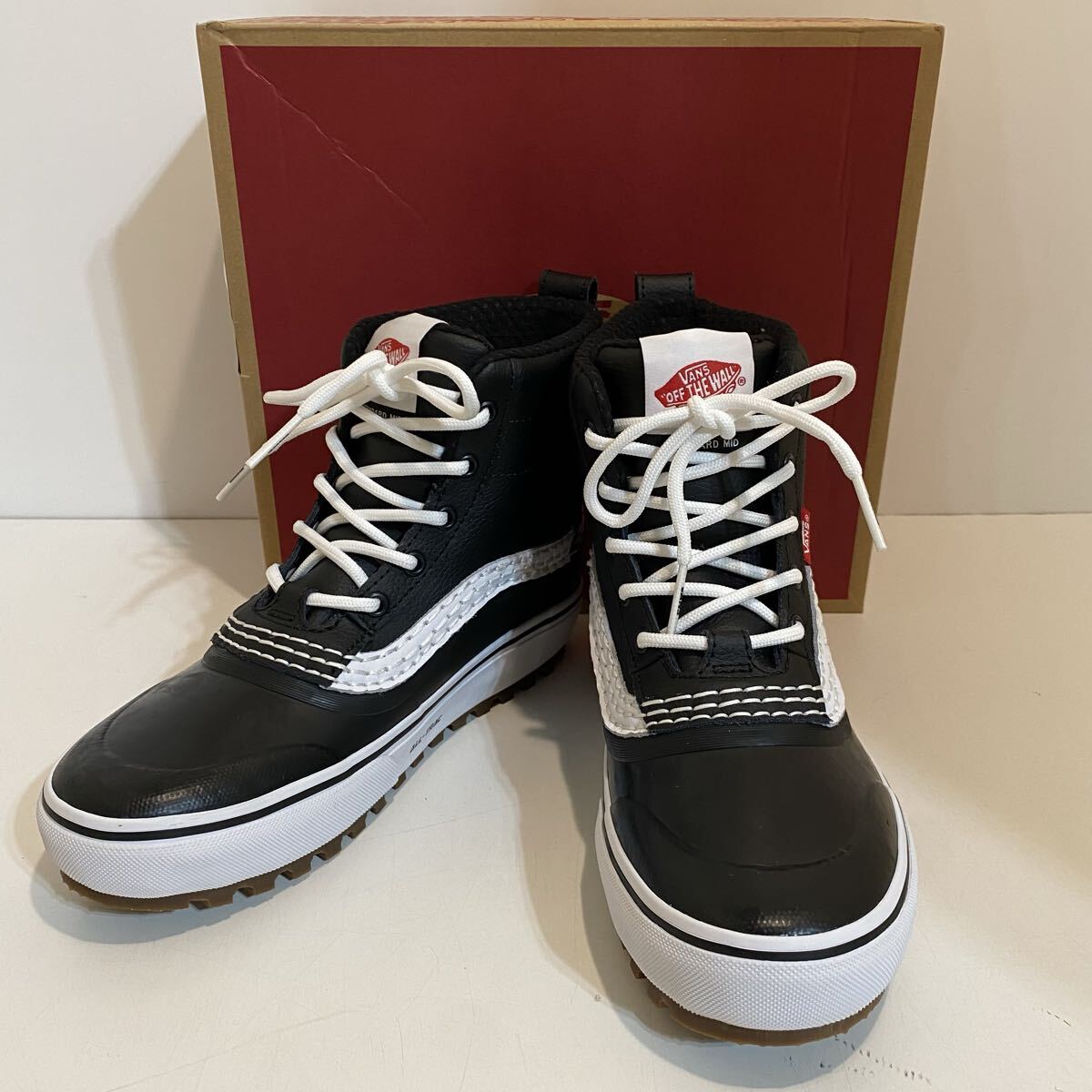 25-26 正規新品 VANS スノーブーツ 26.0 MTE STANDARD MID WATERPROOF BLACK バンズ スタンダード ミッド ウォータープルーフ ブラック拍卖