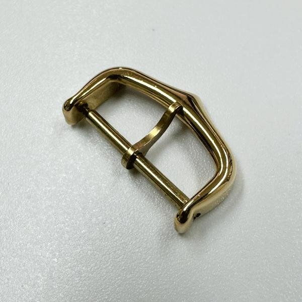 【未使用・長期在庫処分品】 Cartier/カルティエ 純正パーツ 尾錠/ピンバックル 18mm 金メッキ拍卖