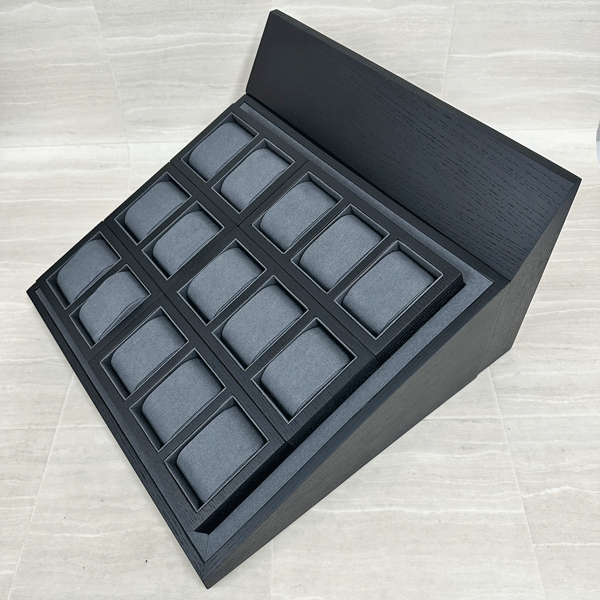 【未使用・長期在庫処分品】 腕時計用ディスプレイセット 15本 店頭用・店舗用 什器 ノーブランド 拍卖