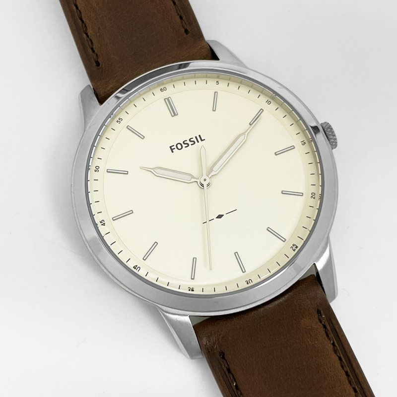 【未使用・長期展示処分品・fos-174】 FOSSIL/フォッシル メンズ腕時計 ミニマリスト FS5439 44mm クォーツ  電池交換済み拍卖