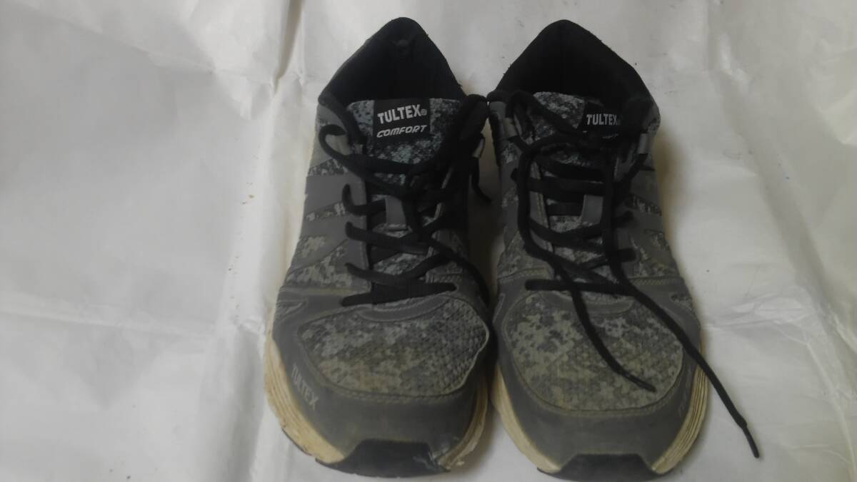 ◆TULTEX(アイトス)迷彩ニット安全靴26.5cm拍卖