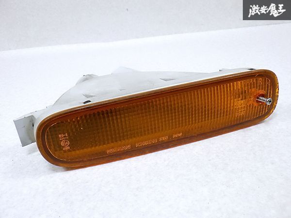 日産 純正 S14 シルビア 前期 フロント ウィンカーレンズ ウインカーランプ 右 右側 運転席側 ICHIKOH 3350 即納 棚O-2-1拍卖