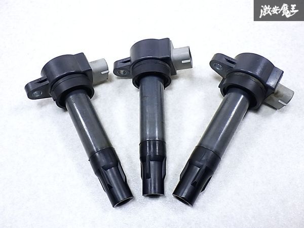 ★実動外し★ スズキ 純正 HE21S HE22S ラパン K6A イグニッションコイル IGNコイル 3本 33400-76G1 MH22S MH21S MF21S MC22S 即納 棚I-1拍卖