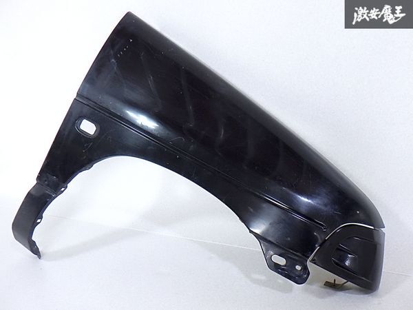 ★ヘコミなし★ スズキ 純正 CR22S アルトワークス ノーマル フロント フェンダー バーフェン 右 右側 運転席側 黒 ブラックパール 棚G-3拍卖