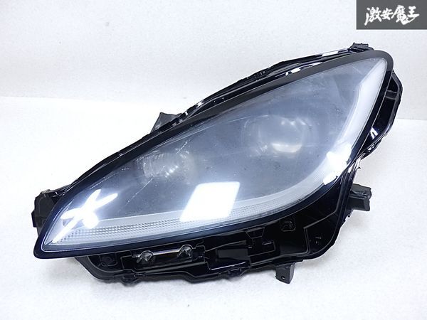 トヨタ 純正 ZN8 GR86 ハチロク LED ヘッドライト レンズ 左 左側 助手席側 KOITO 100-6046H 刻印YA ZD8 BRZ 即納 棚R-2拍卖