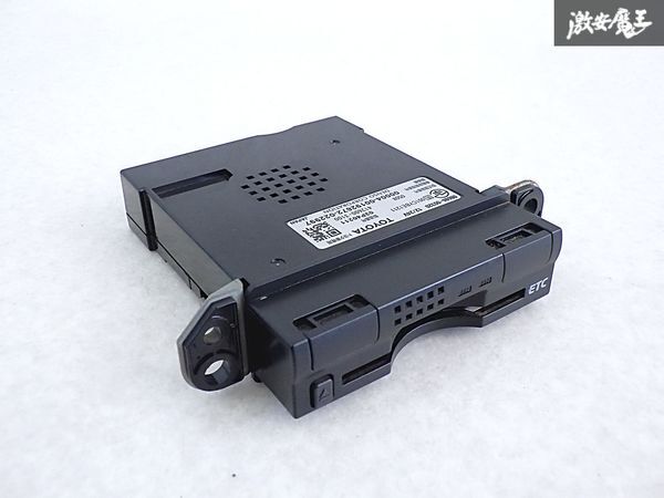 ★動作OK★ トヨタ 純正 DENSO デンソー トヨタ車専用 ETC 車載器 12V/24V アンテナ 分離型 08686-00320 即納 棚O-1拍卖