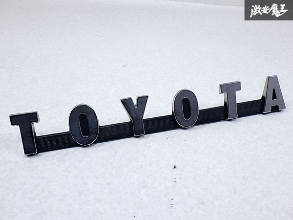 トヨタ 純正 FJ40 BJ40 40系 ランドクルーザー ランクル フロント メッキ エンブレム 即納 棚O-3-4拍卖