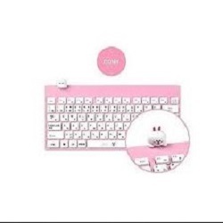 ワイヤレス キーボード 新品未開封 LINE FRIENDS ライン RKB-LF-CN CONY 289×140×26.5cm 2019年製 / 51010 在★30拍卖