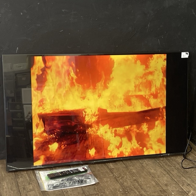 美品 東芝 レグザ 55インチ 液晶テレビ 【中古】TOSHIBA REGZA 55M550L 2025年製 リモコン付き/514337拍卖