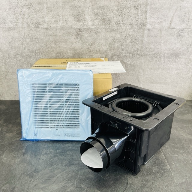 東芝換気扇 13cm ダクト用 【未使用品】TOSHIBA DVF-T14CLQDB スタンダード格子タイプ 100V 50/60Hz共用 住宅設備 DVFT14CLQDB / 514382拍卖