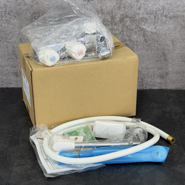 シャワーセット 【未使用】ハウステック VSM-22DL KVK KF207HI 台付2ハンドル 13 住宅設備 / 514369 在★3拍卖