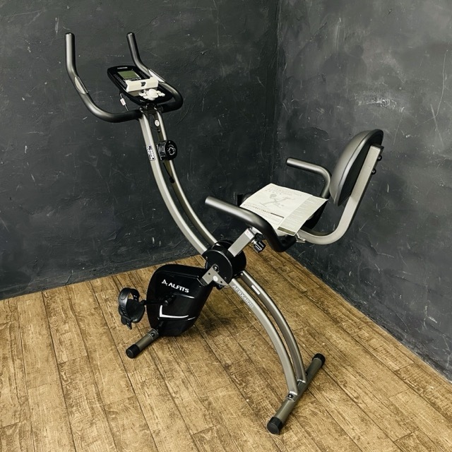 ALINCO ALFITS AFBX4620 フィットネスバイク クロス エアロバイク 【中古】 動作保証 筋トレ エクササイズ 折りたたみ アルインコ/514395拍卖