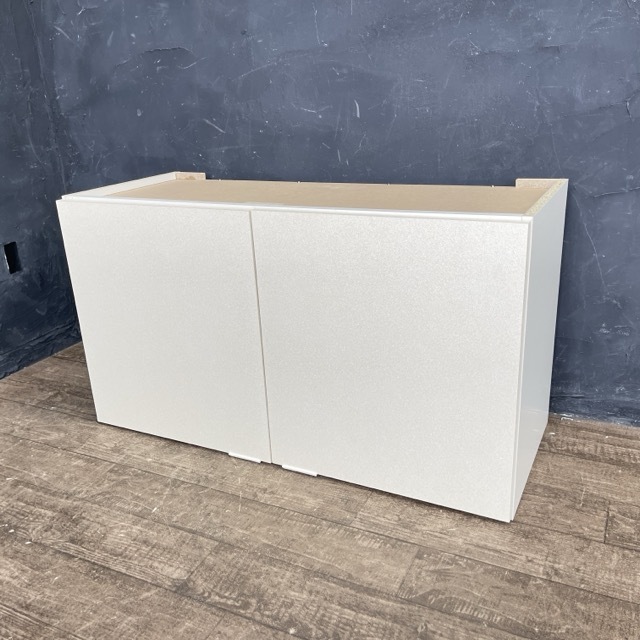 未使用 LIXIL リクシル 吊戸棚 GKシリーズ GKF-A-90 アイボリー 幅90×奥行37×高50cm サンウェーブ 木製キャビネット/514566在★2拍卖