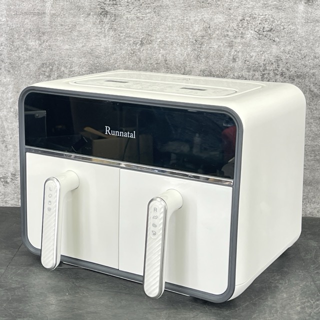 デュアルゾーンエアフライヤー 【中古】動作保証 成洋 Runnatal AF7003-PE 8L 大容量 電気エアフライヤー 1-8人用 タッチパネル / 514576拍卖