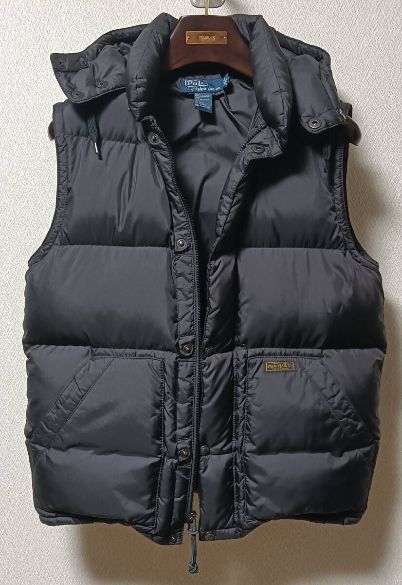 ラルフローレン ダウンベスト ブラック拍卖