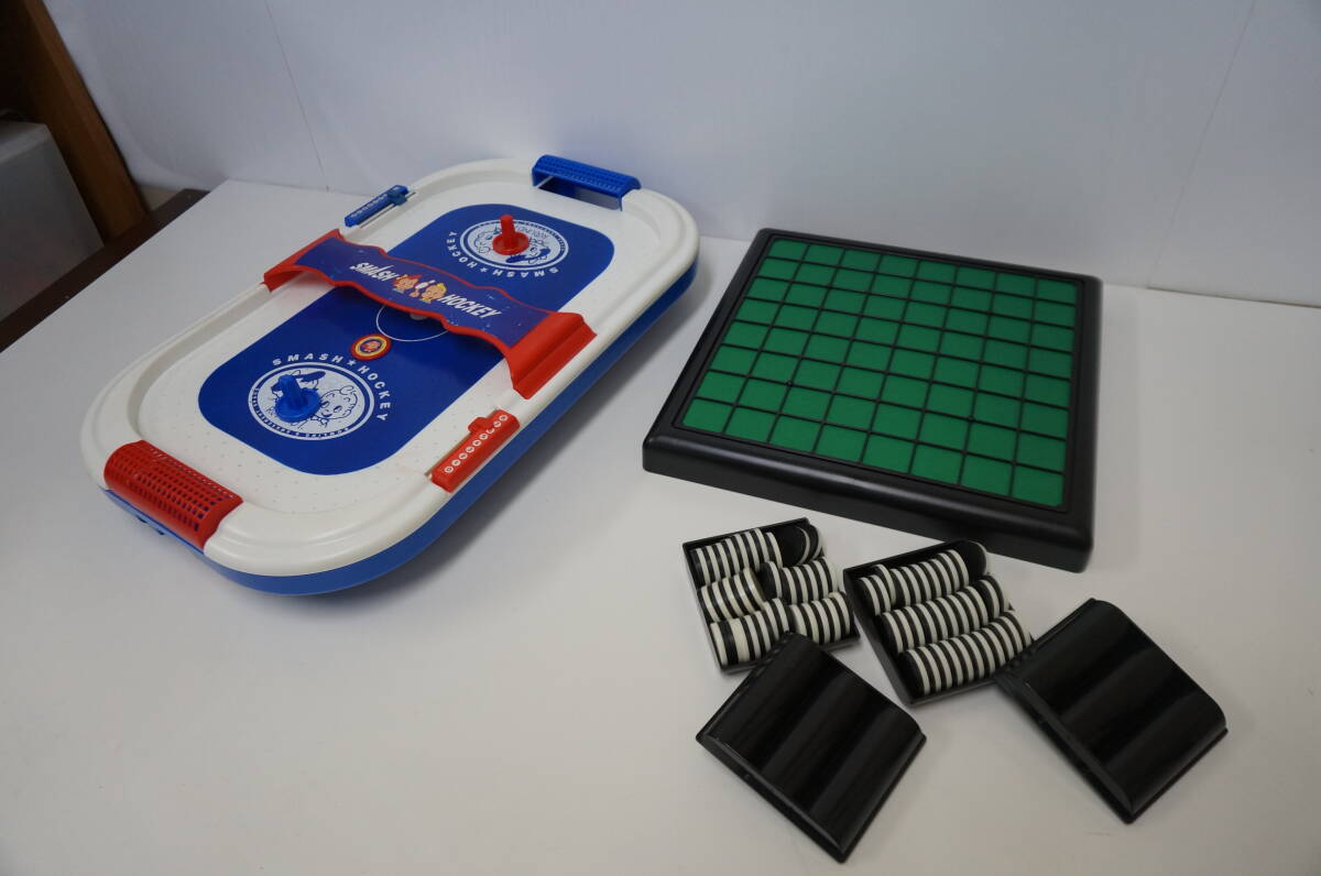 中古品☆非売品☆ラウンドワン・オリジナル☆SMASH HOCKEY☆スーパーオセロ☆2点セット☆510S4-J50024拍卖